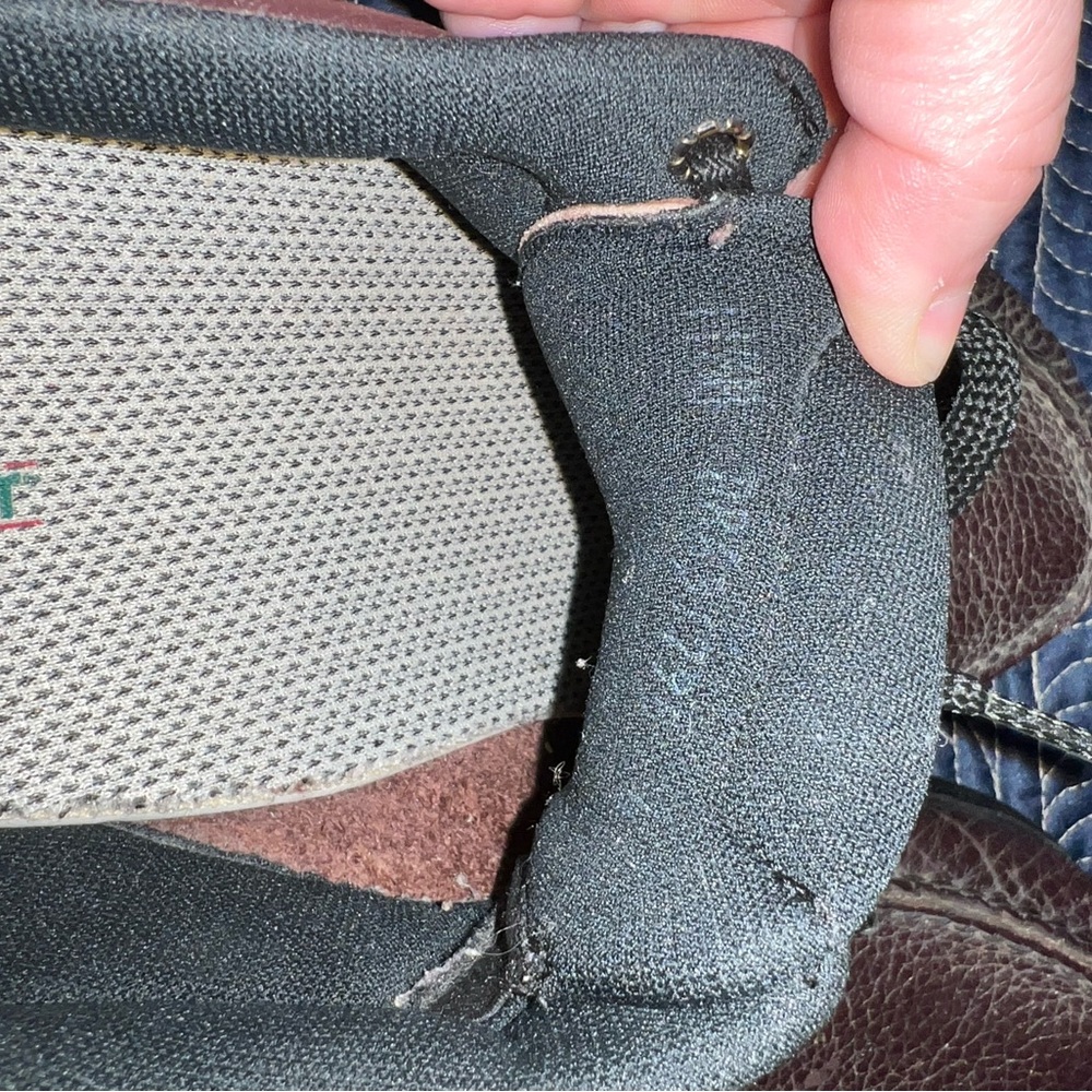 Men’s SAS brown leather shoes - Picture 3 of 5